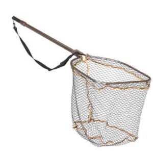 FULL FRAME TELESCOPIC LANDING NET RUBBER MESH