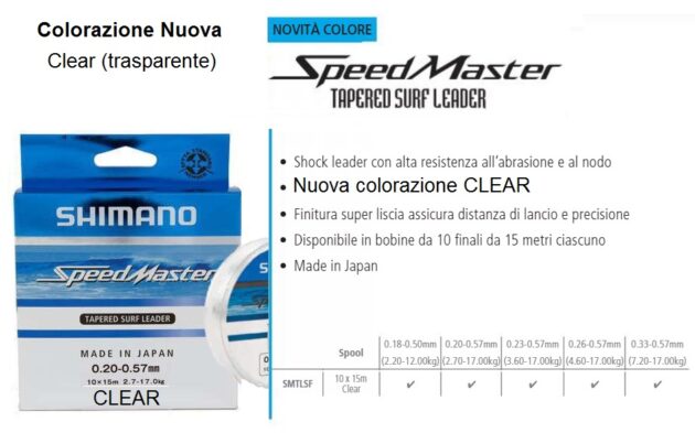 SHIMANO-SPEEDMASTER-SURF-TAPER-LEADER