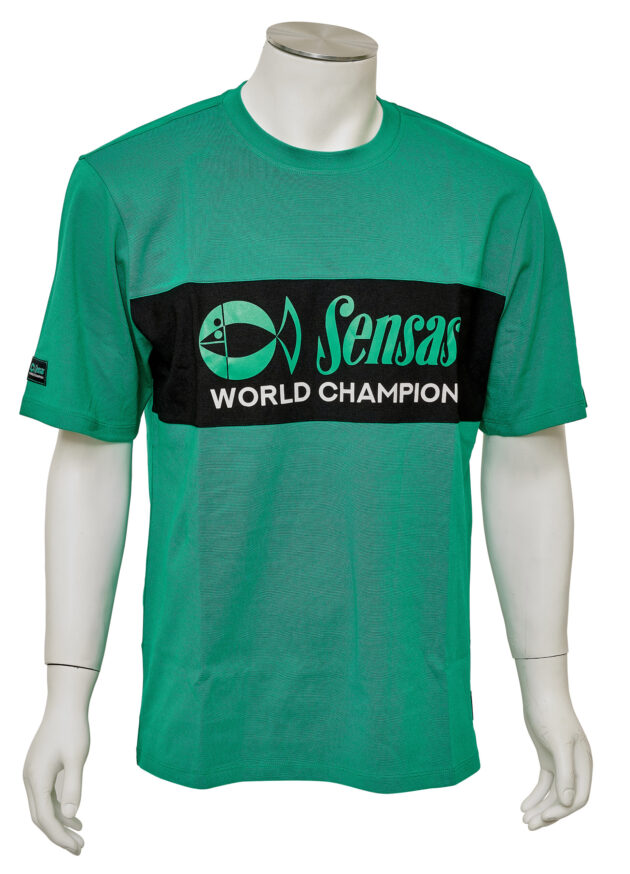 Sensas t-shirt Fashion Club Vert Noir