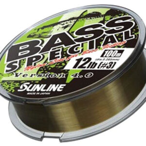 Sunline Bass Special è un monofilo ultra soft ideato appositamente per essere caricato su mulinelli da casting e da spinning per il bass fishing.