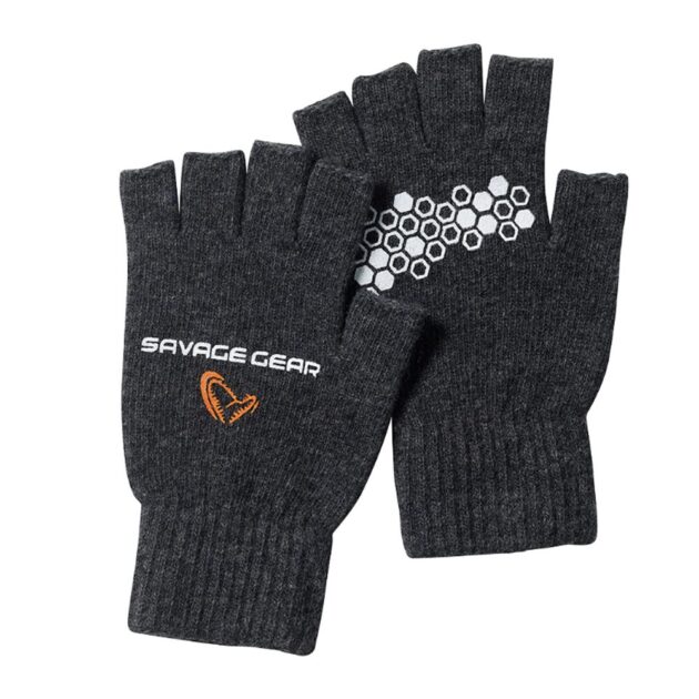 Savage Gear Knitted Half Finger Gloves