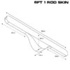 SCOPE OPS SOFT PROTECT 1 ROD SKIN - immagine 8