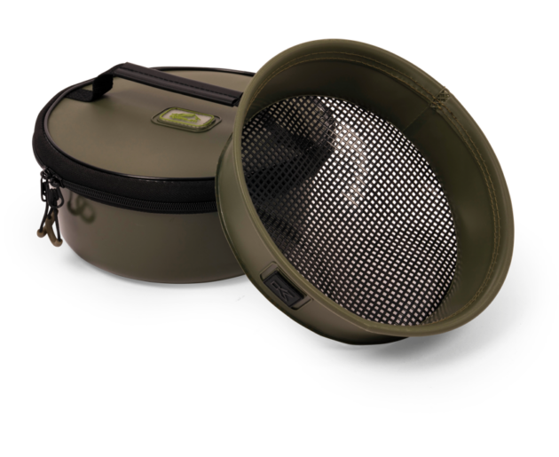 Korum Eva Solid Groundbait Bowl & Riddle